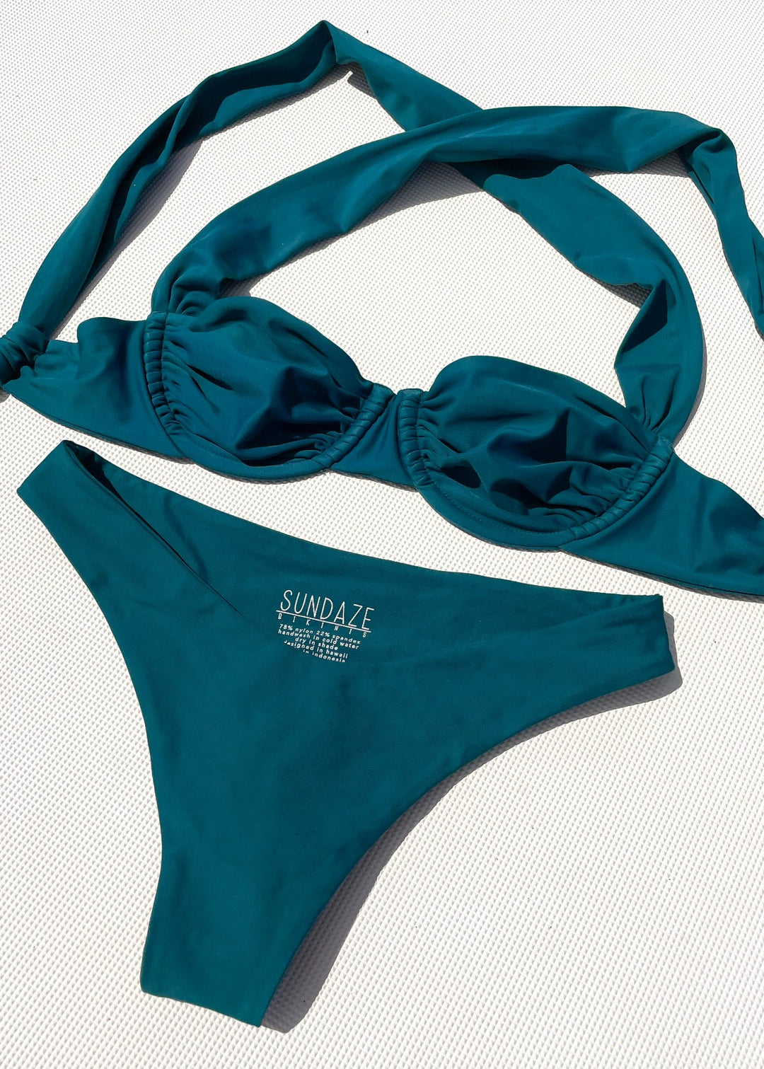 Hawaii Brand Blue Sustainable Bikini Bottoms